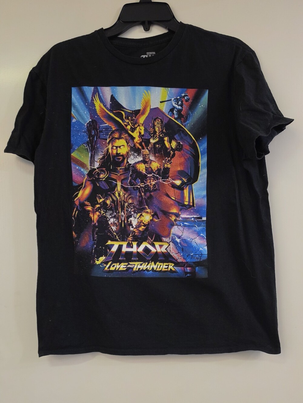 Thor: Love and Thunder Black Graphic Tee
